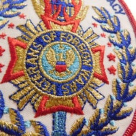 VOICE OF DEMOCRACY PATCH VETERANS OF FOREIGN AFFAIRS - Picture 3 of 4